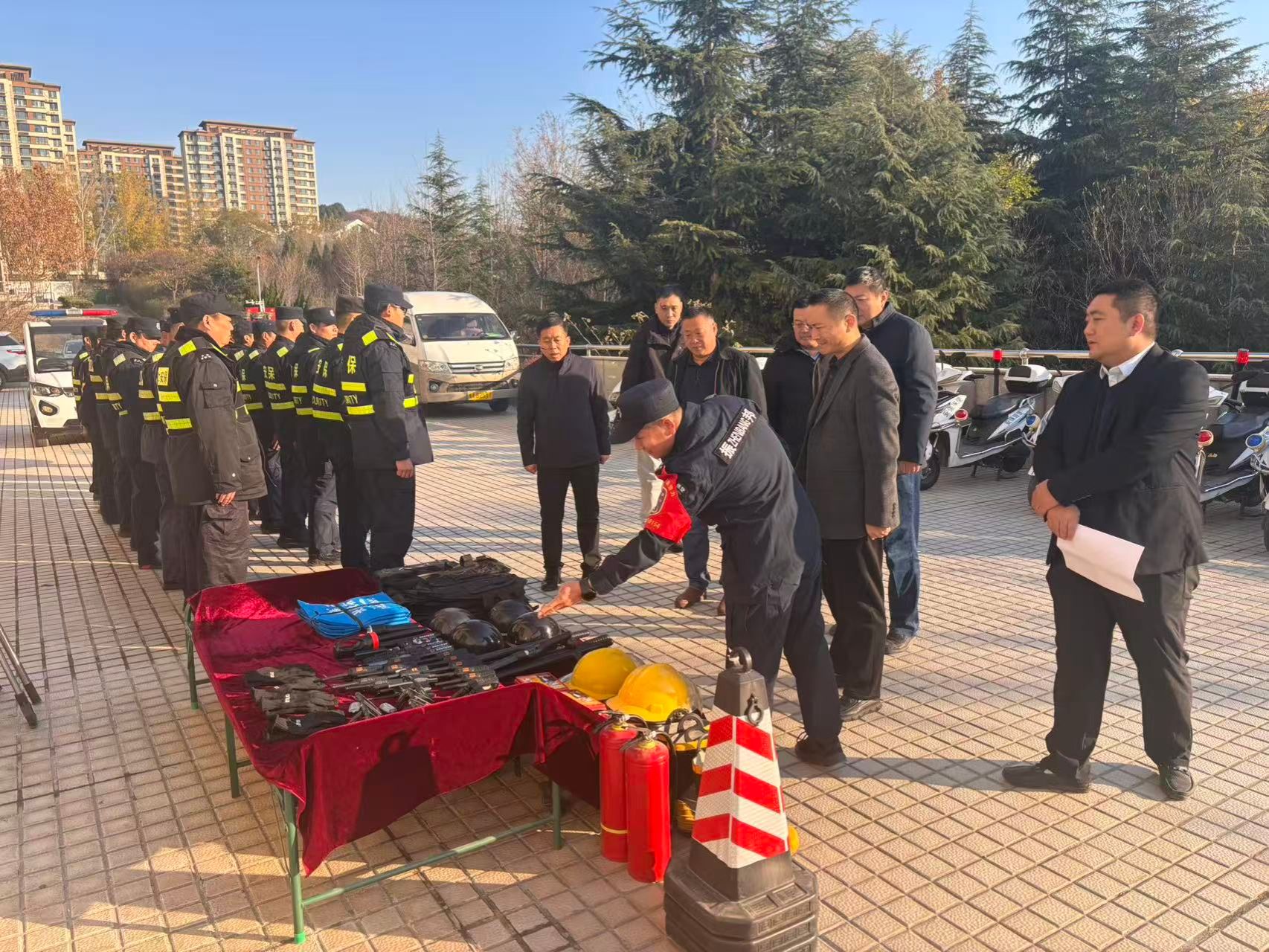 严把履约关 护航平安校园 —— 安全管理处开展服务类政府采购项目核查